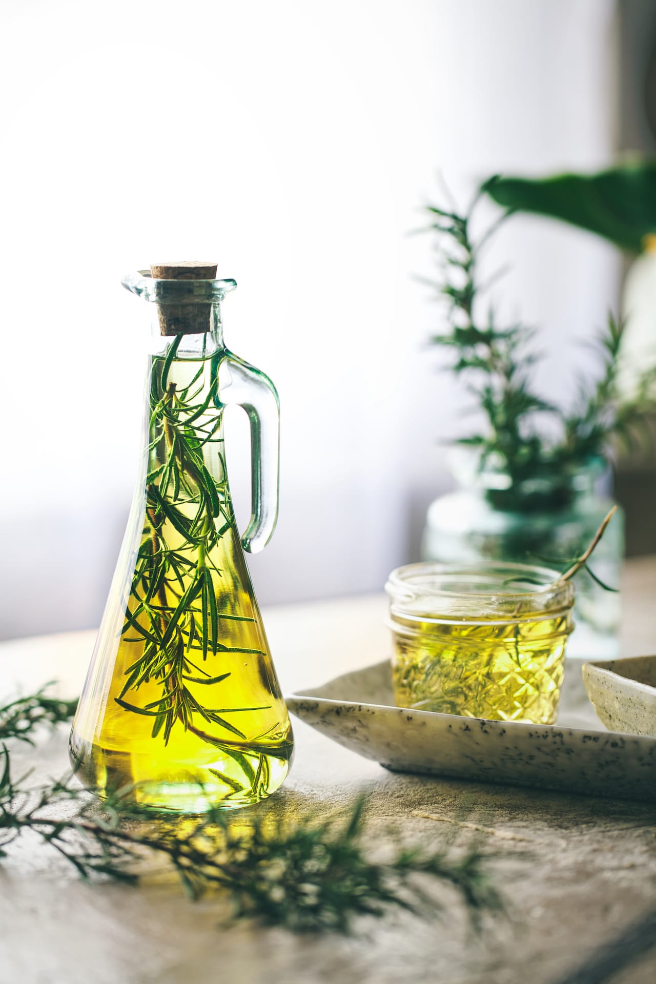 Spiced olive oils